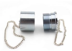 Screw to Connect Steel Couplings For Road Machines 2 JZ-LC-Dust caps and Plugs